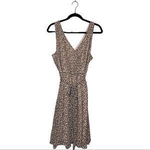 A New Day Leopard Print Wrap Dress - XL